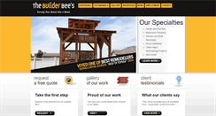 Desktop Screenshot of builderbees.com