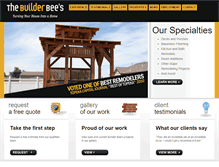 Tablet Screenshot of builderbees.com